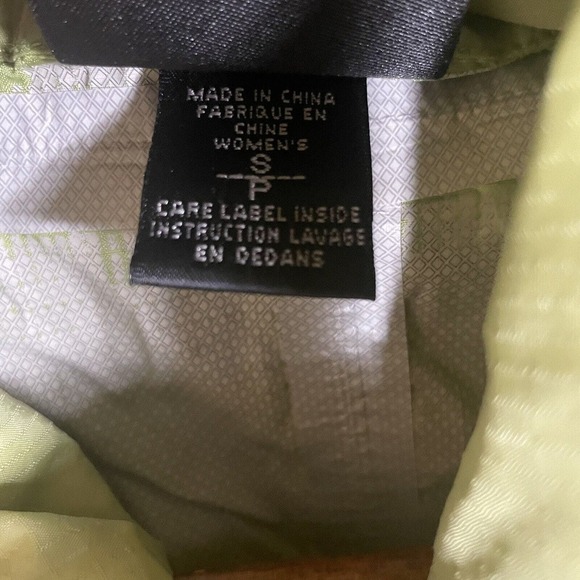 Marmot Jacket Womens Small Green Nylon Full Zip Hooded Coat Windbreaker Pockets - Picture 6 of 11